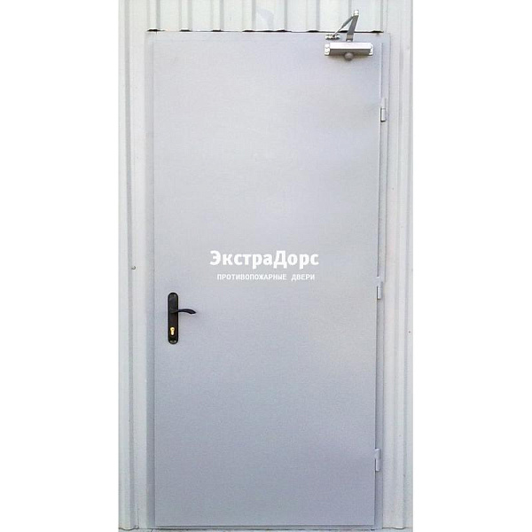 Противопожарная дверь EI 30 3 типа белая металлическая в Балашихе  купить