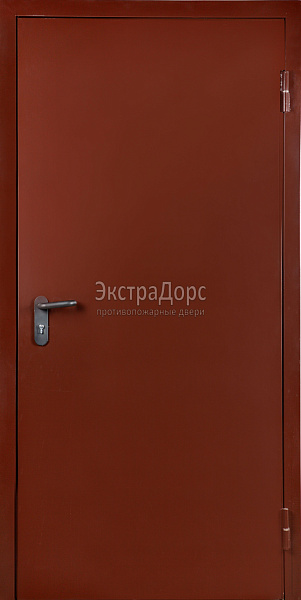 Противопожарная дверь EI 45 дымогазонепроницаемая металлическая однопольная в Балашихе  купить